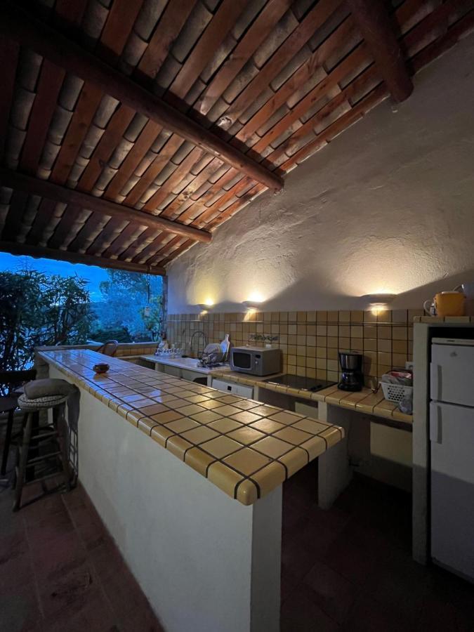 Villa Le Cabanon Des Cigales Provencale Puyméras Exterior foto