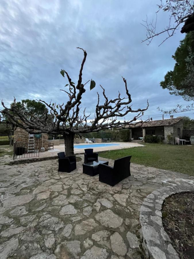 Villa Le Cabanon Des Cigales Provencale Puyméras Exterior foto